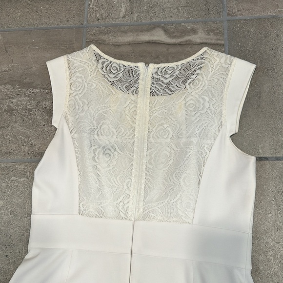 White Gianni Bini Midi Dress - Picture 3 of 5